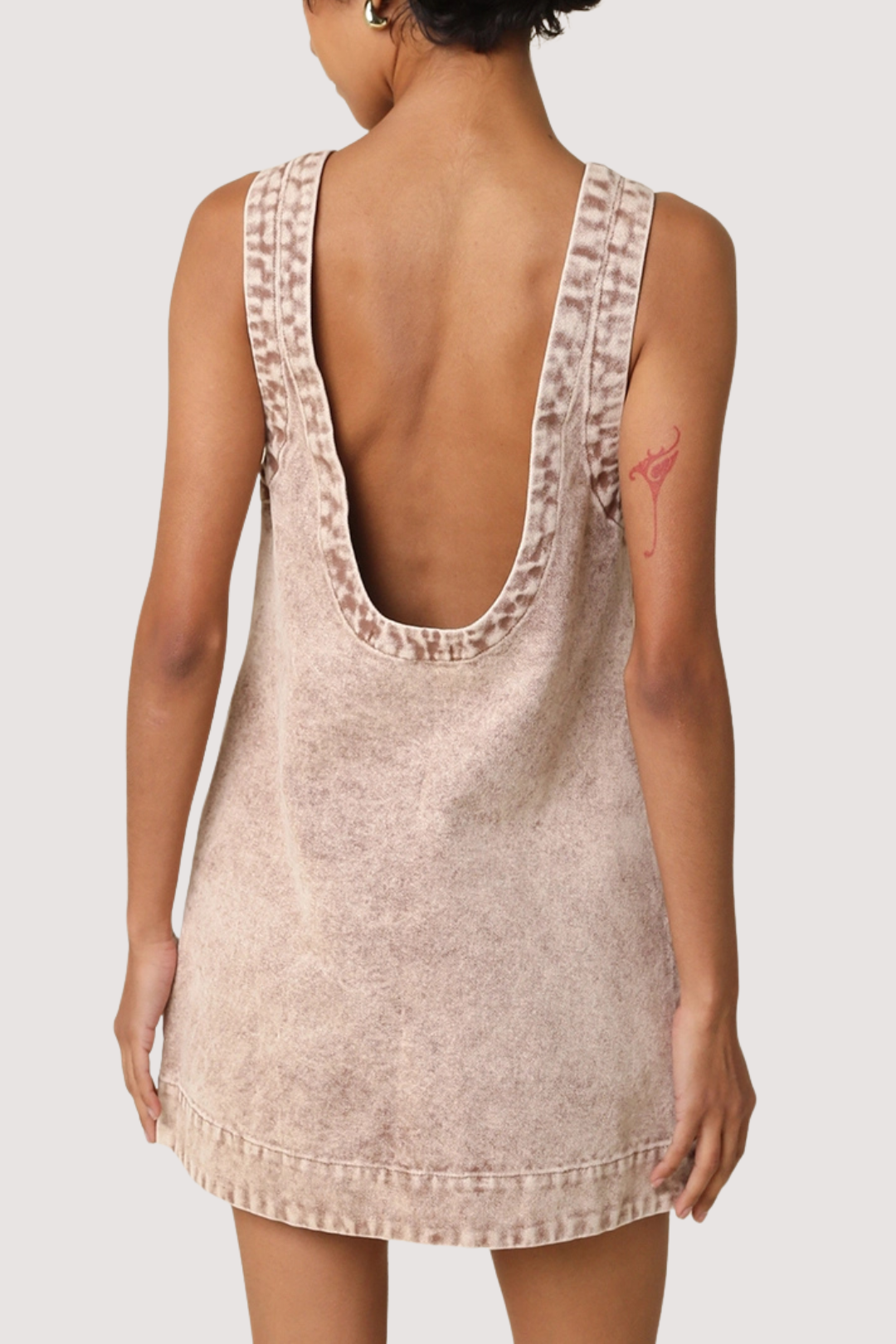 LUNA WASHED MINI DRESS