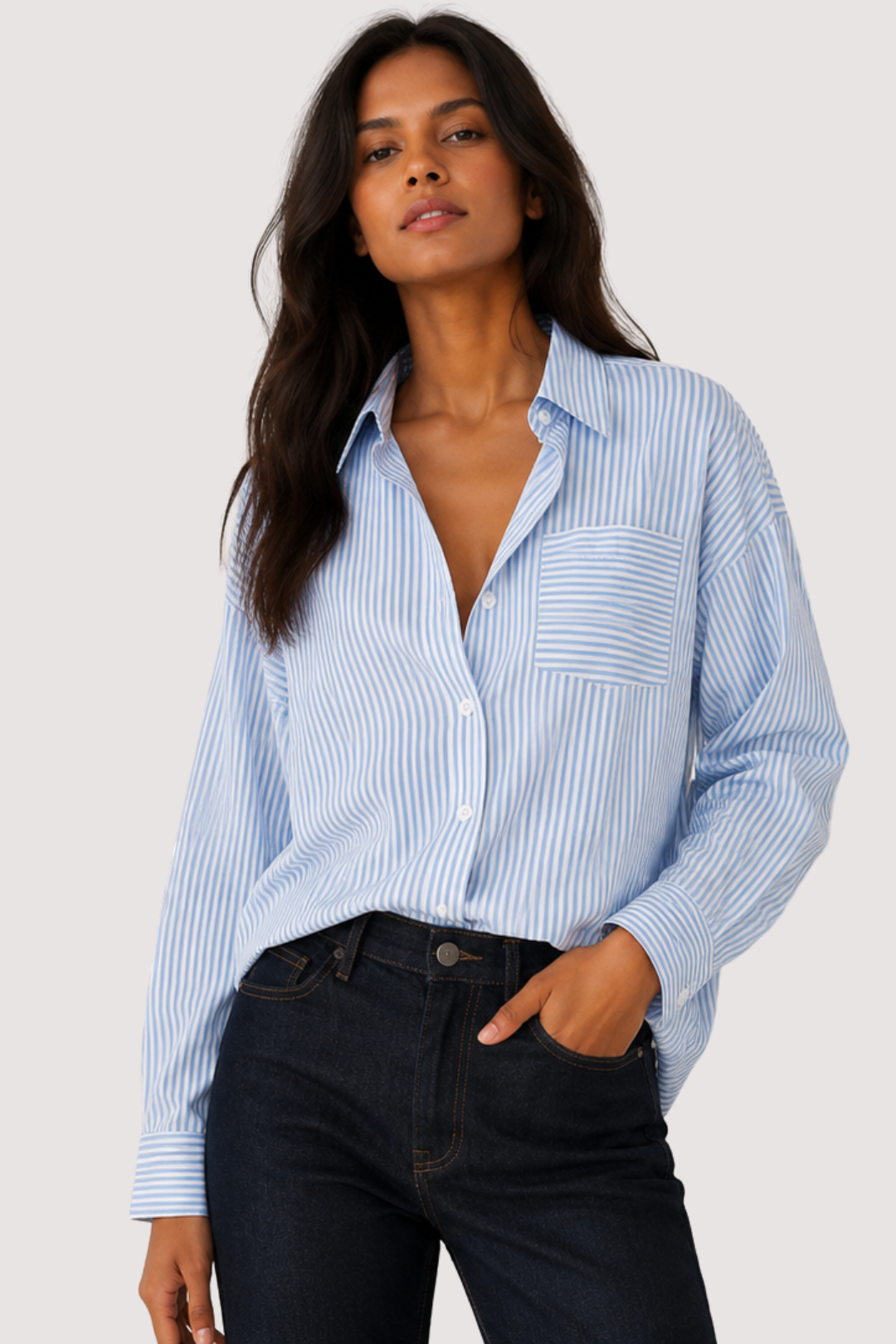 CECILIA SHIRT - BLUE