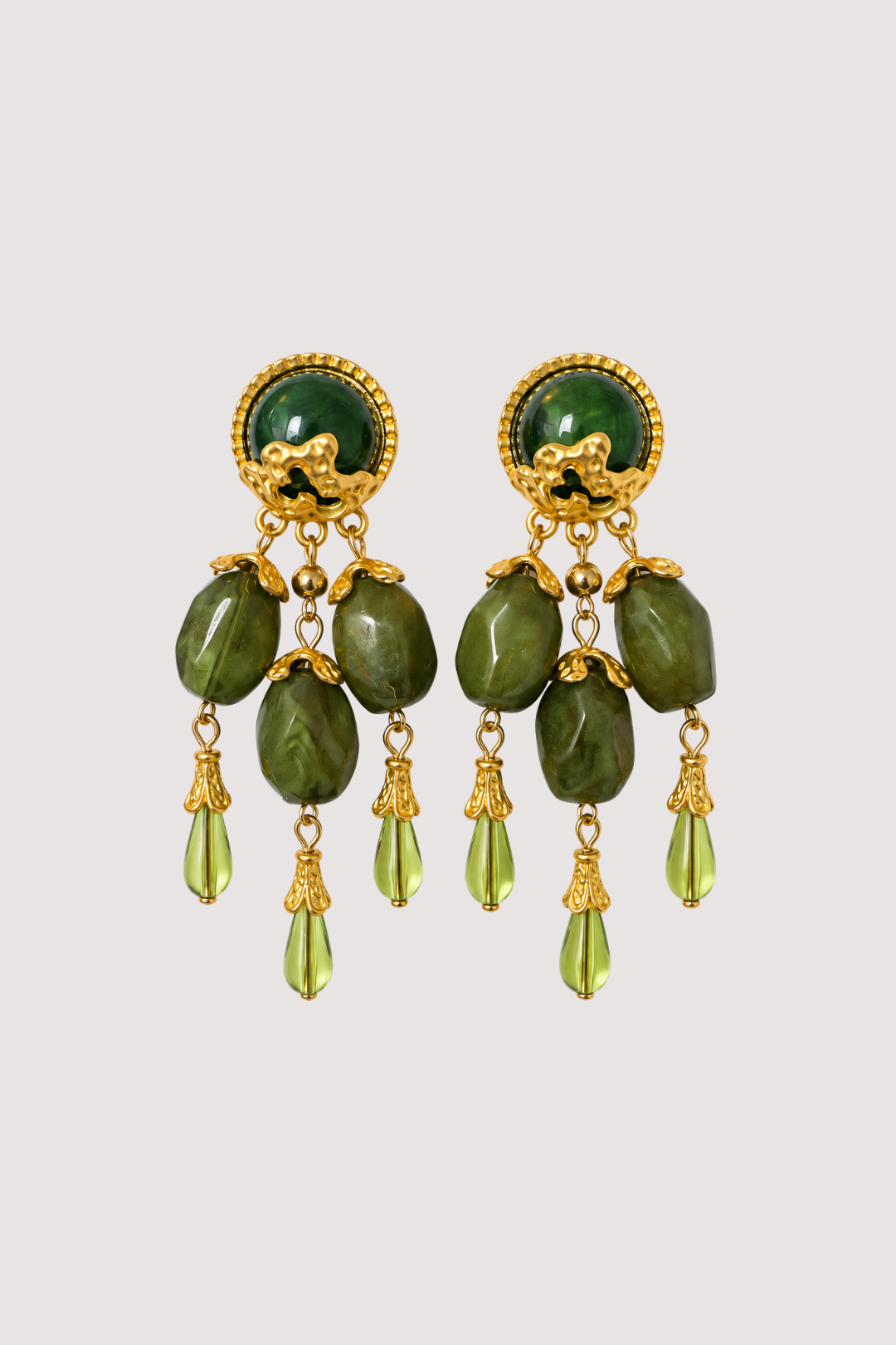 VERDE CHANDELIER EARRINGS