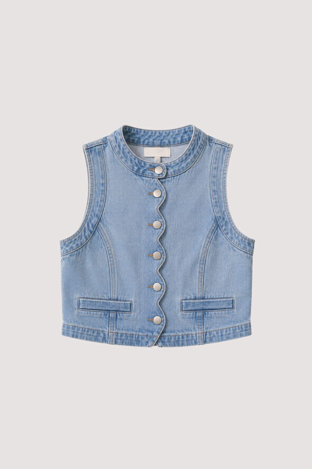 MAREN SCALLOPED VEST