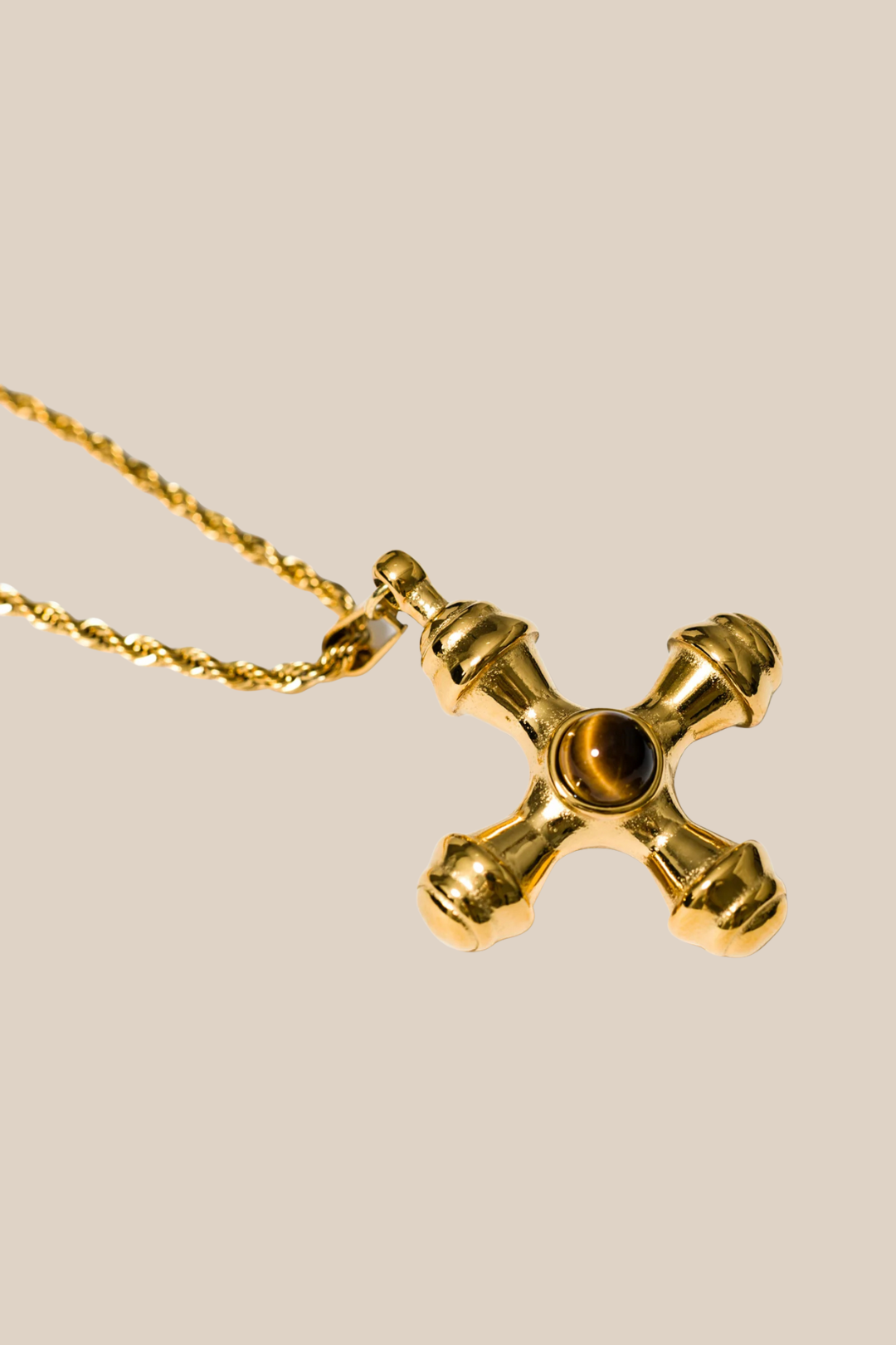 ROUX CROSS NECKLACE