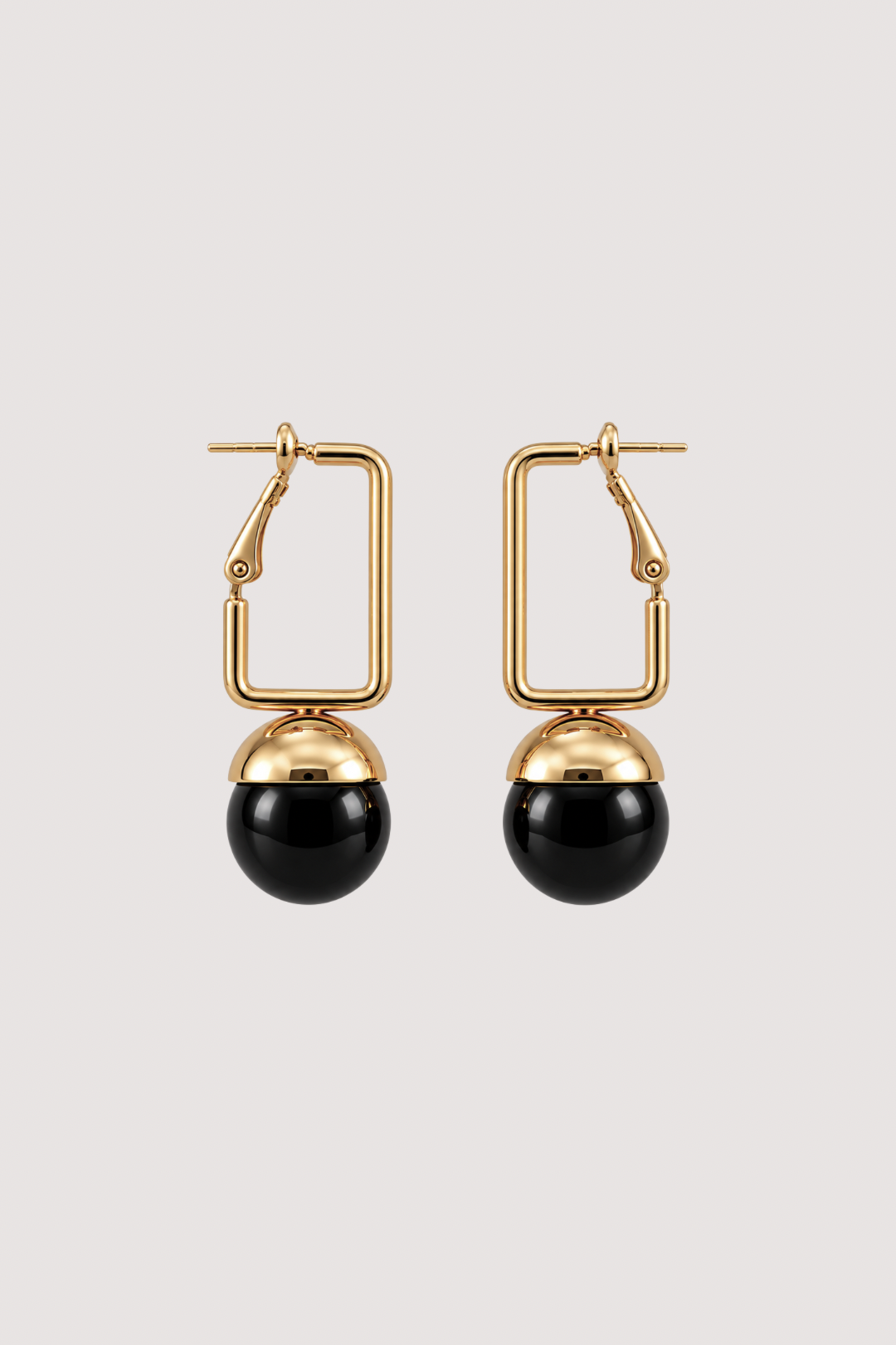 NOIR DROP EARRING