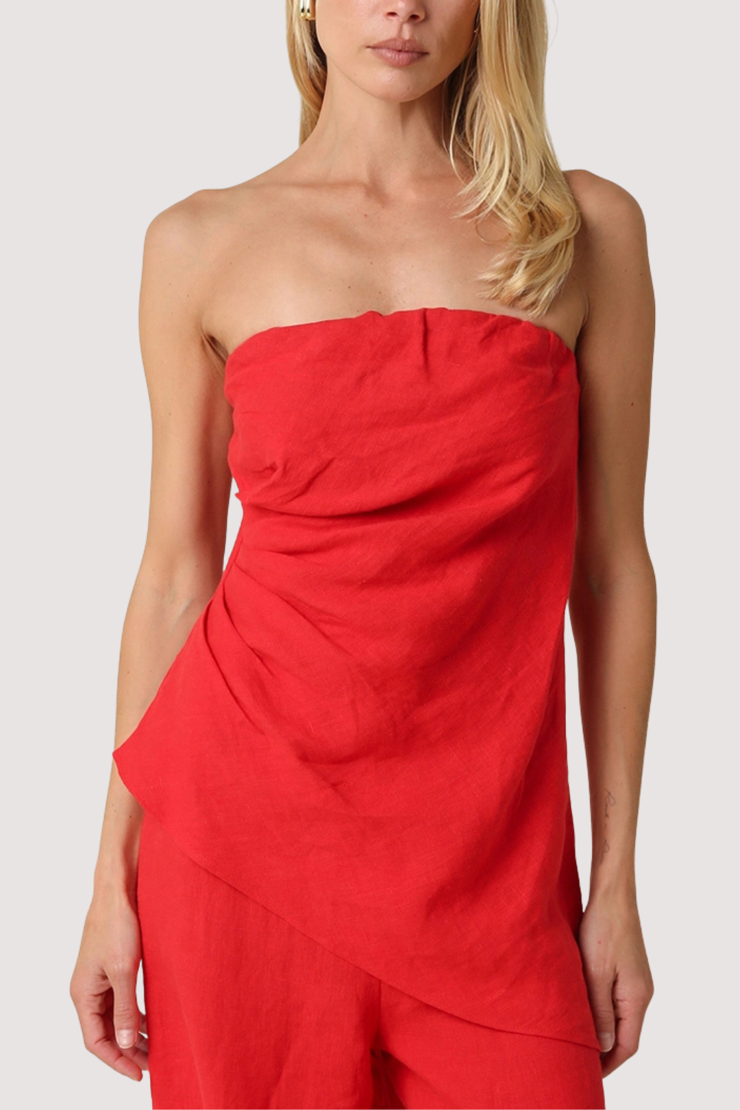 RITA LINEN TOP