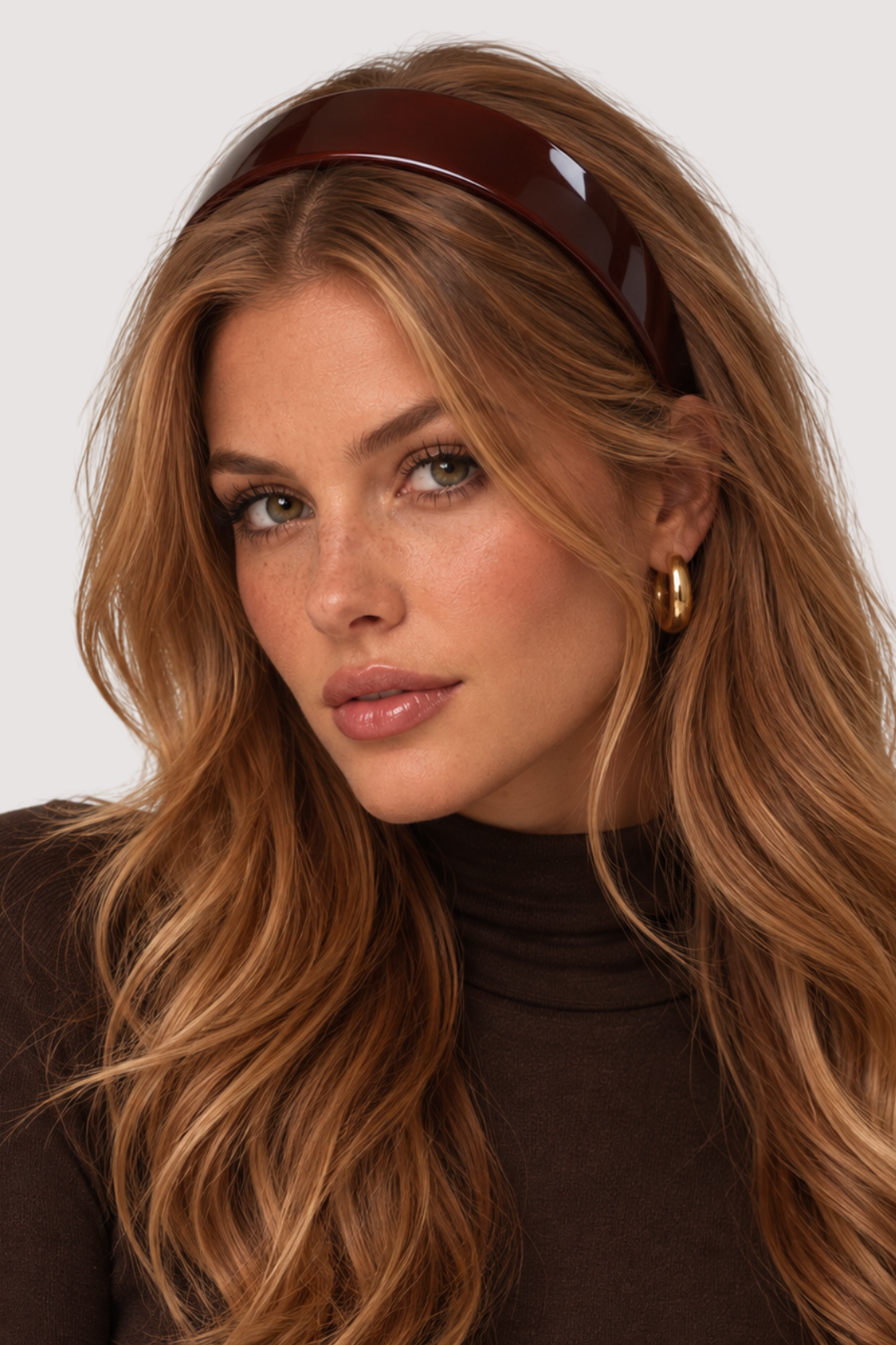 MINIMAL HEADBAND - BROWN