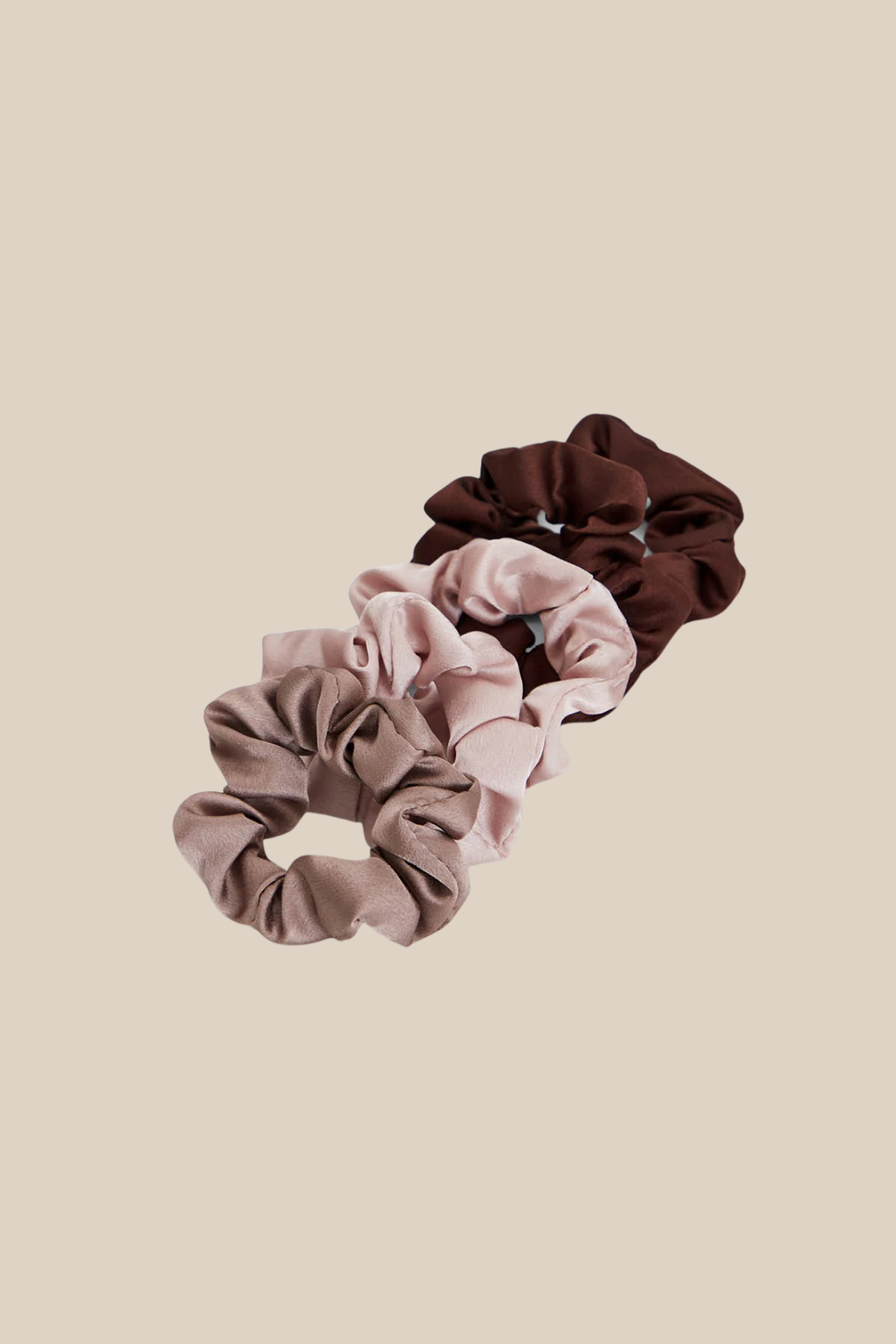 SATIN SLEEP SCRUNCHIE SET - 5PC