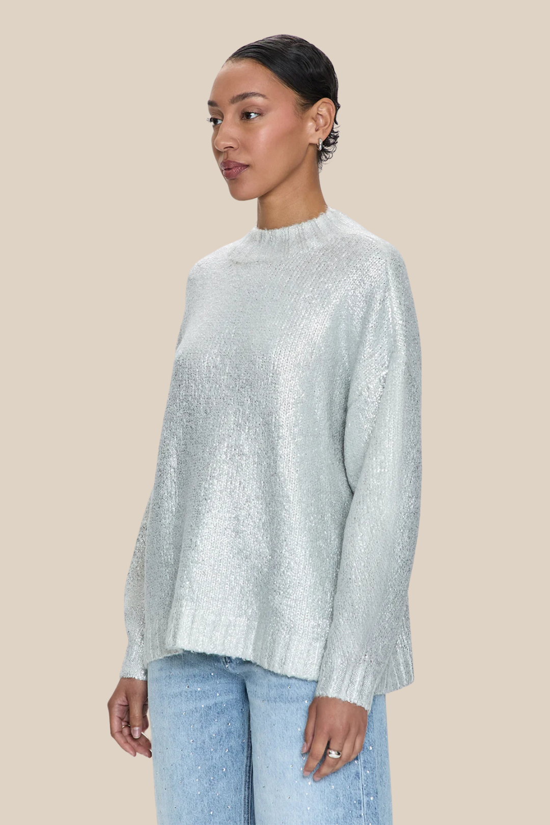 CARLEN MOCK NECK SWEATER