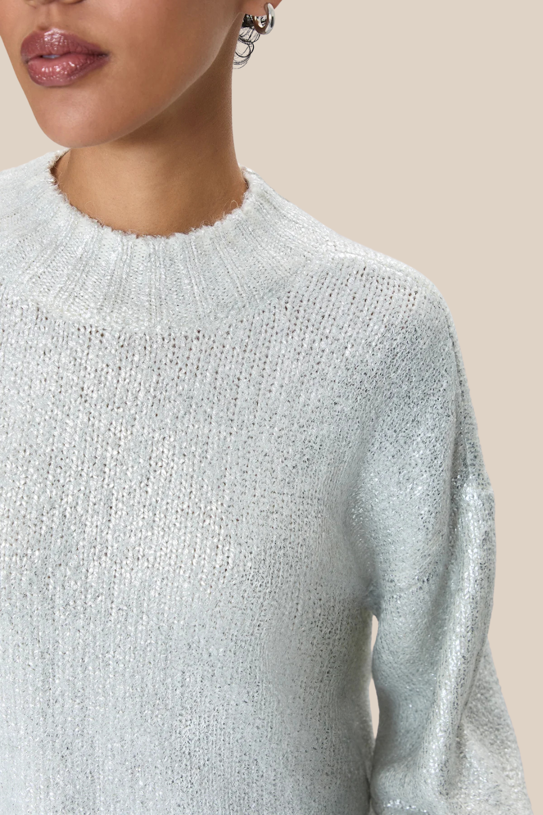 CARLEN MOCK NECK SWEATER