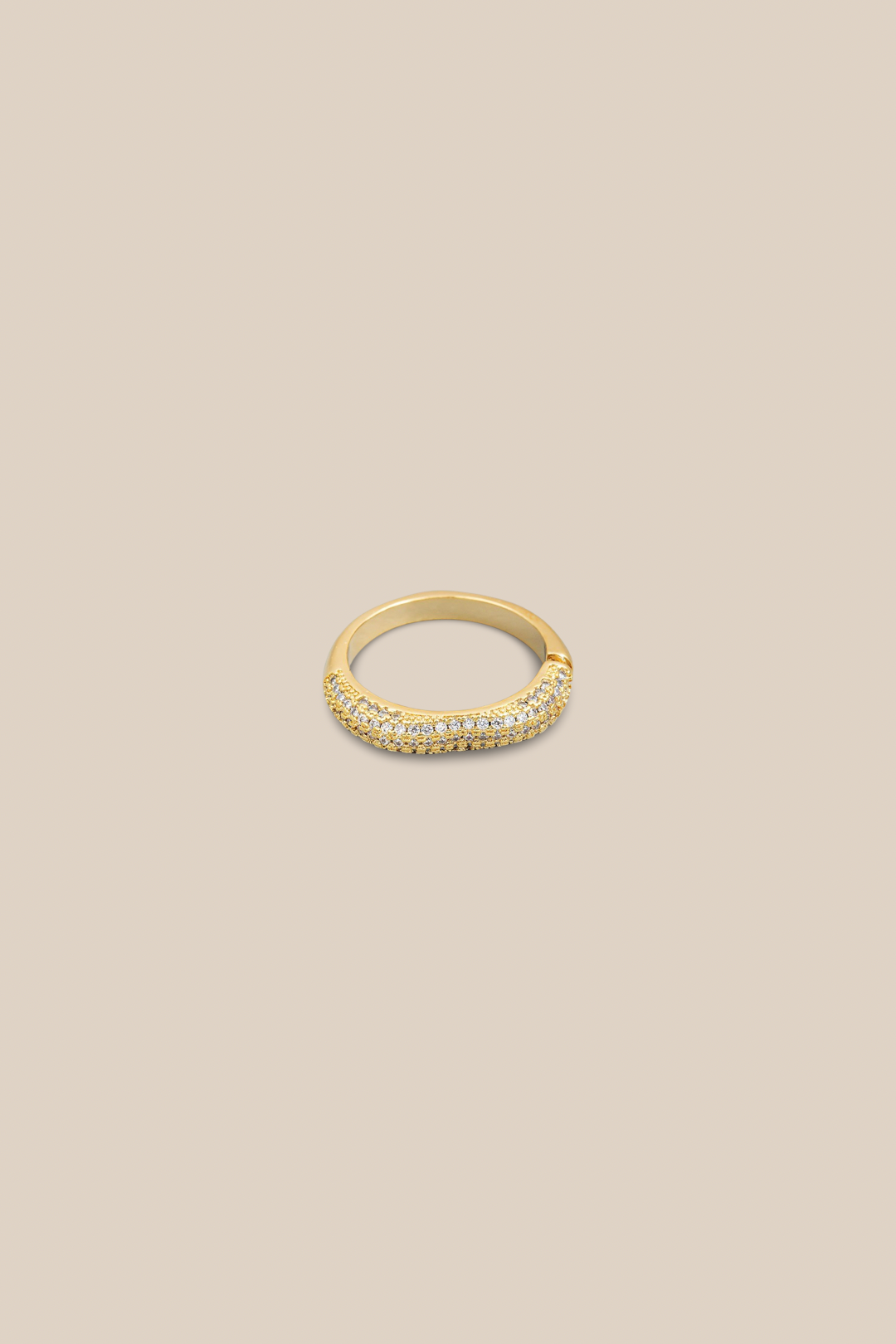 PAVE WAVE RING